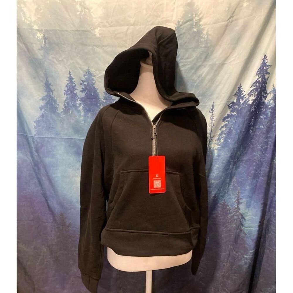 TGP womens The Gym People Cropped Black Hoodie‎ Size Small